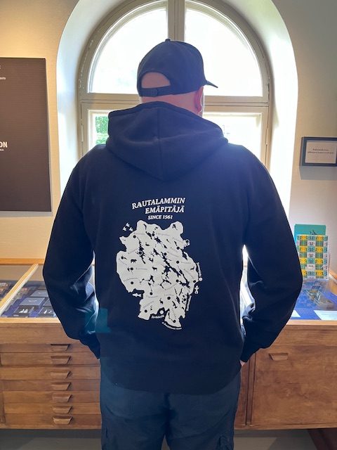 Rautalammin emäpitäjä -huppari, miesten malli